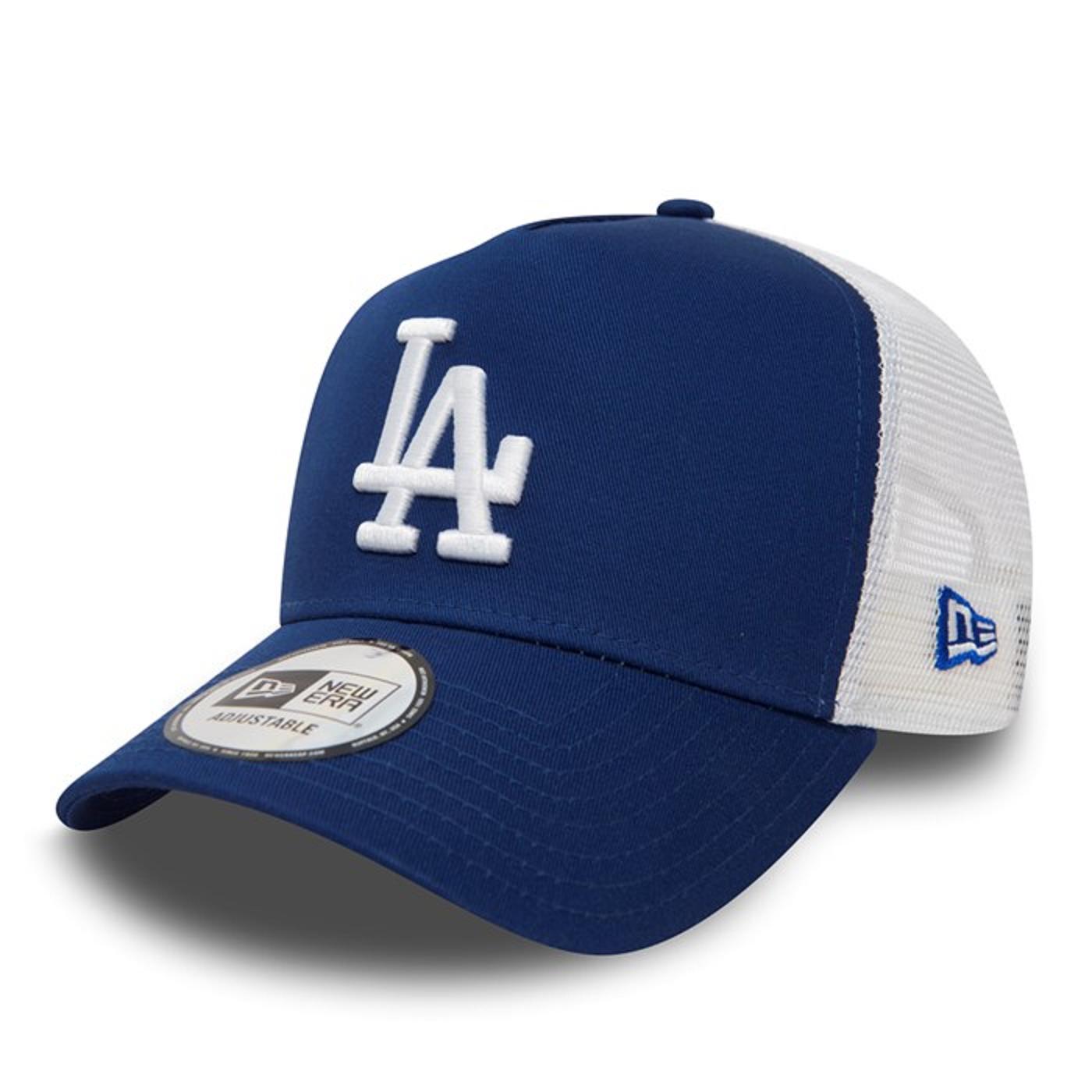 New Era Lippikset Suomi - LA Dodgers Clean A-Frame Trucker Lippis Sininen