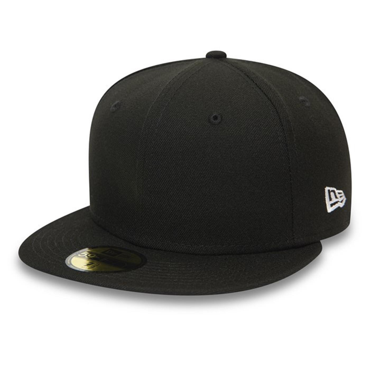 New Era Lippikset Outlet - New Era Essential 59FIFTY Lippis Mustat